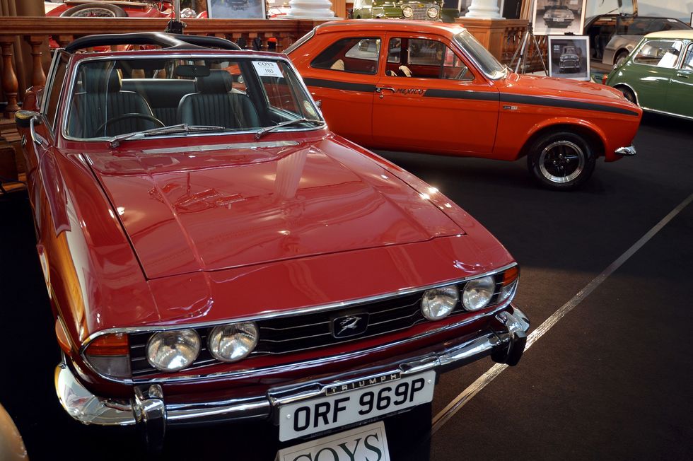 A 1976 Triumph Stag