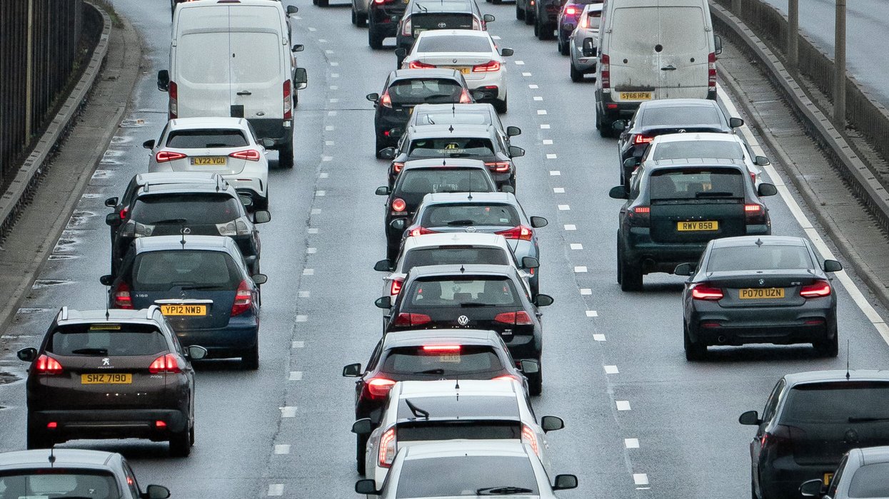 A busy motorway