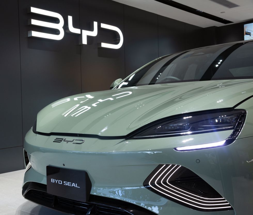 A BYD car