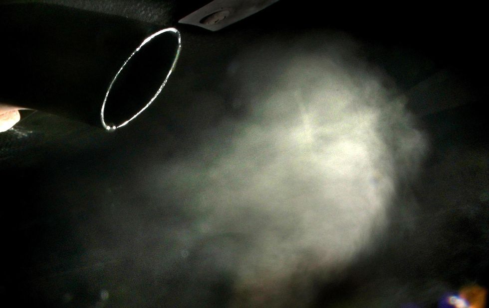 A car exhaust