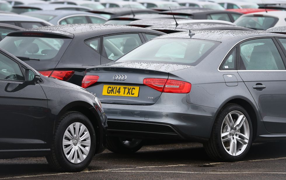 A car number plate