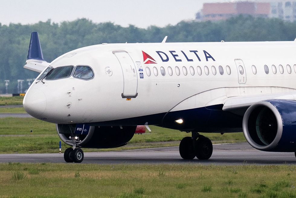 A Delta Airlines plane