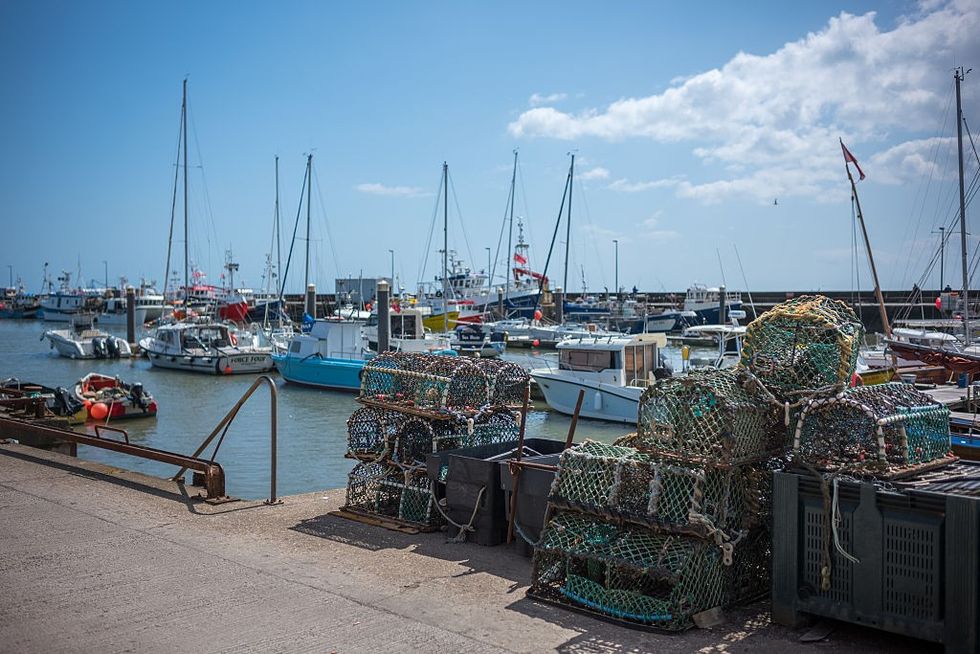 A fishing yard