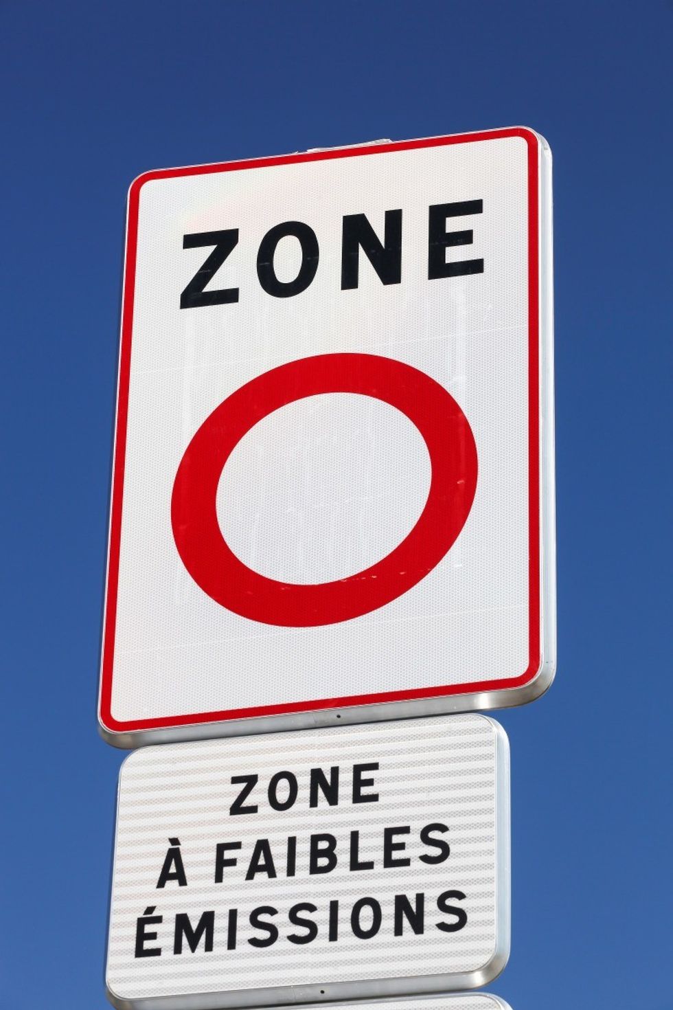 A French ZFE emissions zone