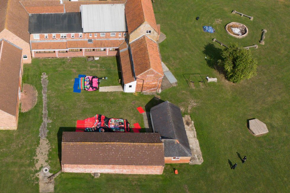 A general view of the scene in Stathern, Leicestershire