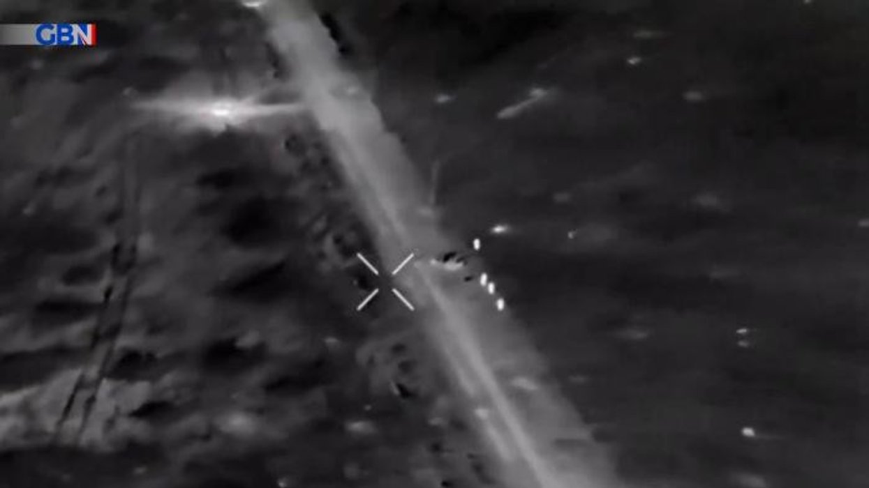 Russian soldiers OBLITERATED in explosion during night-time attack by Ukraine