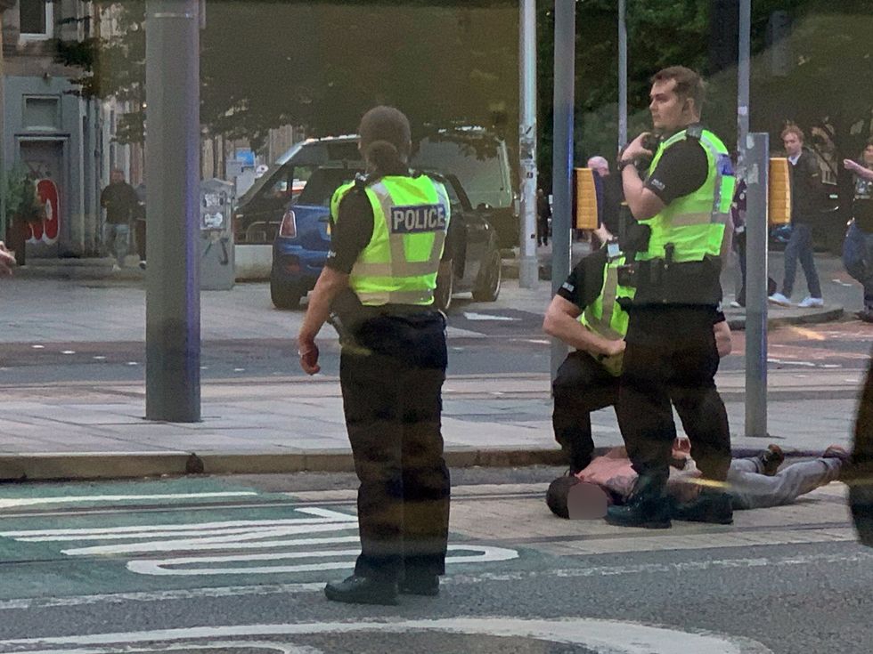 A man has been arrested