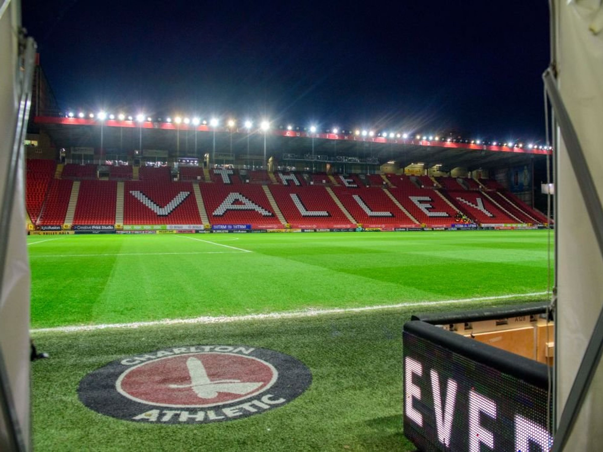 A man has been found dead at Charlton Athletic's ground