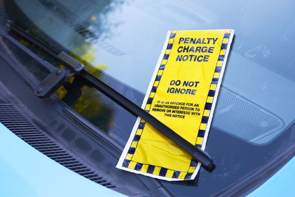 A parking fine
