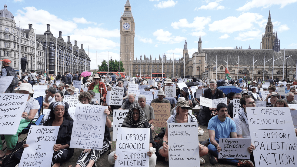 A recent Palestine Action demonstration
