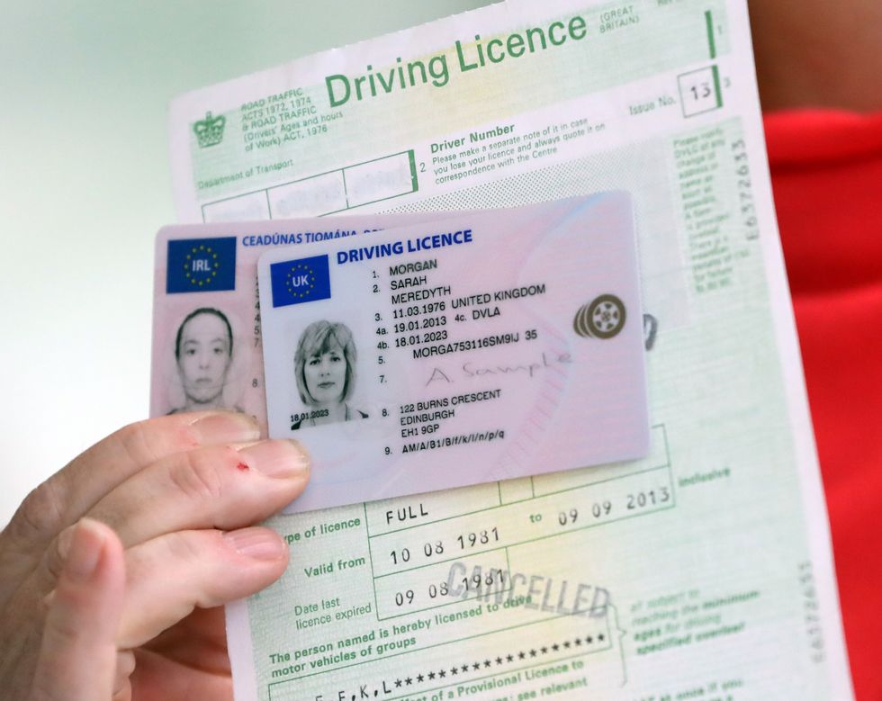 A UK driving licence