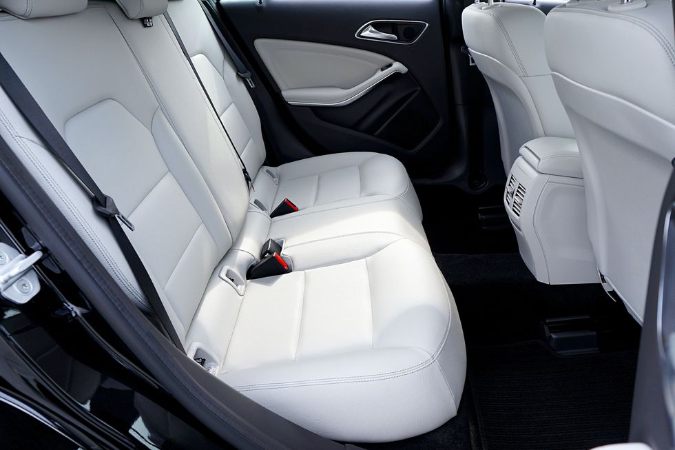 A vehicle seatbelt