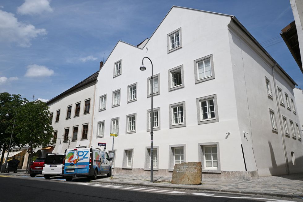 Adolf Hitler's former home, now a police station