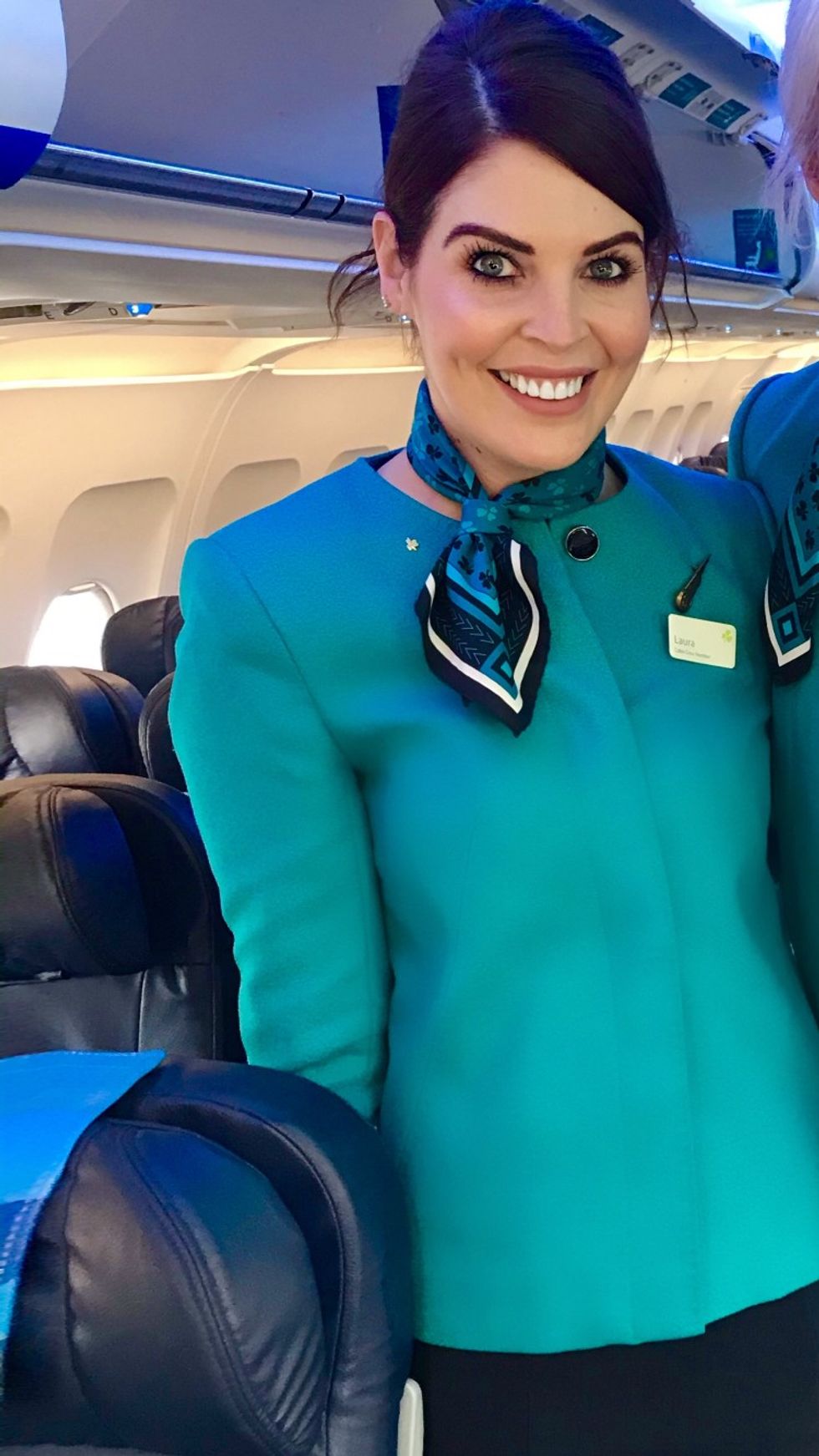 Aer Lingus flight attendant Laura Stapleton