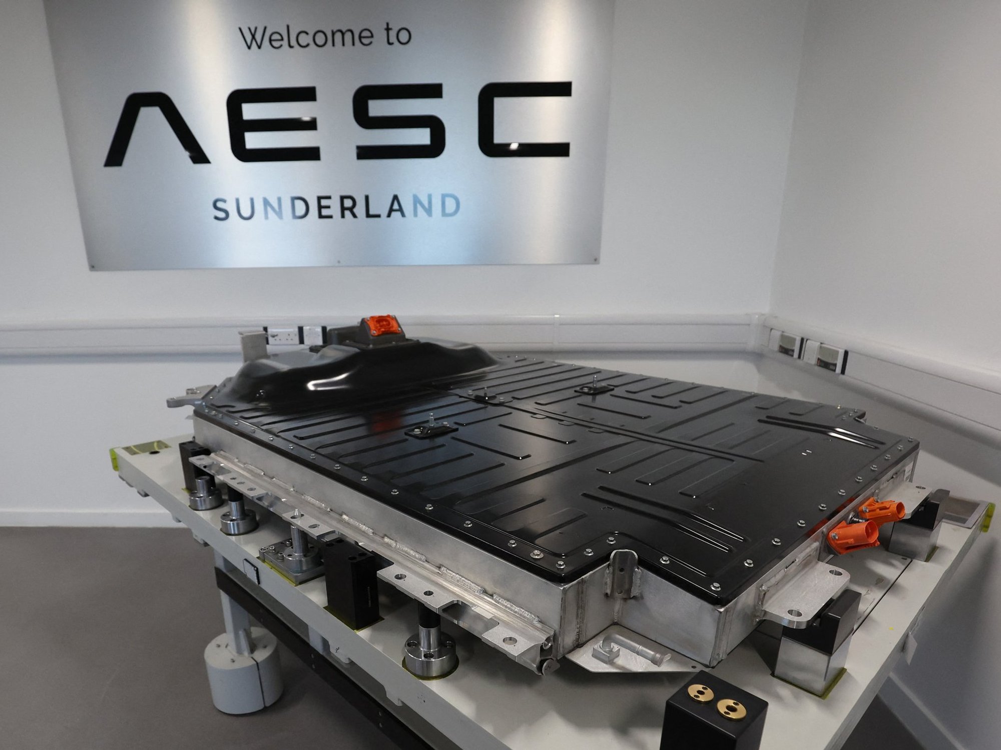 AESC electric vehicle battery produced in Sunderland
