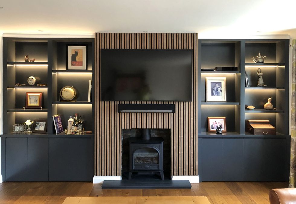 After living room transformation