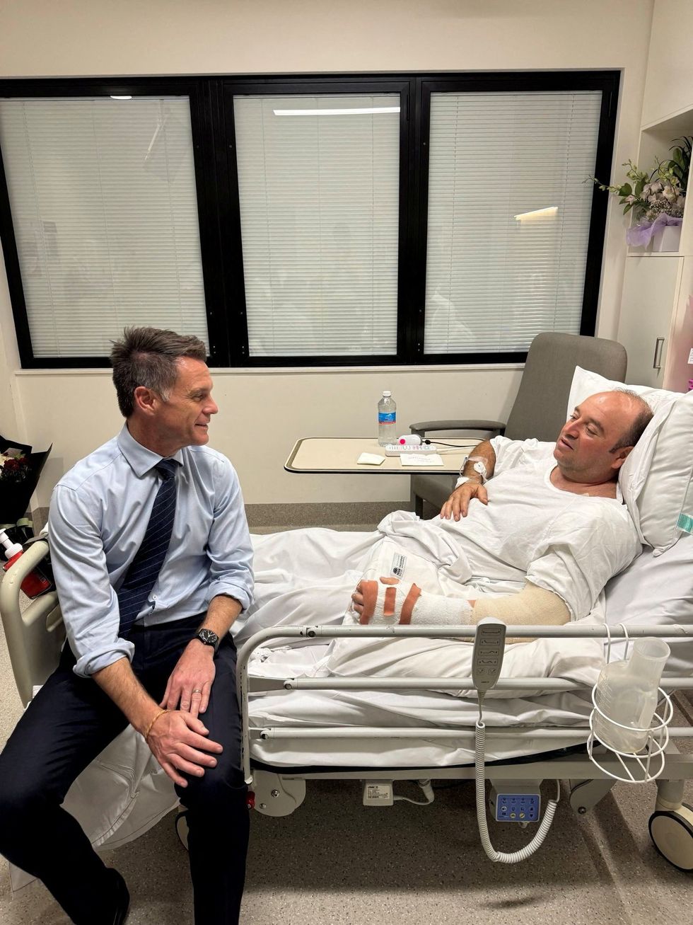 Ahmed al Ahmed in hospital