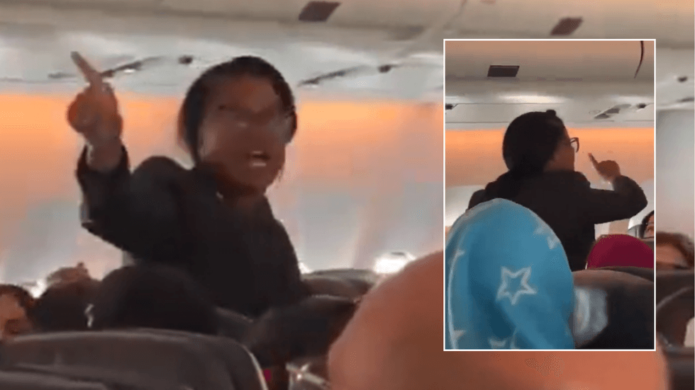 Air Canada stewardess
