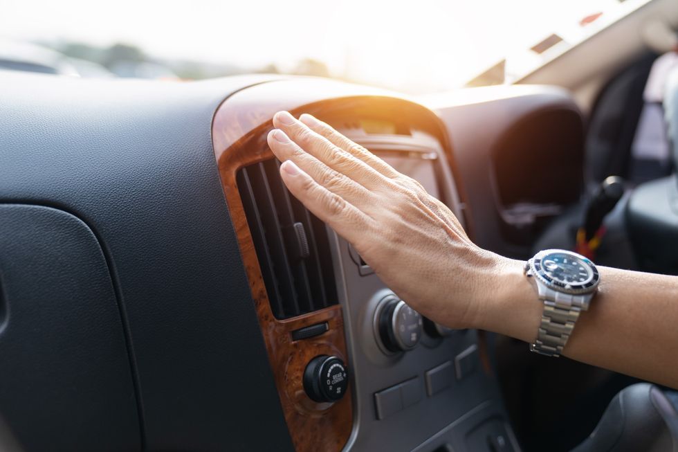 air con in car
