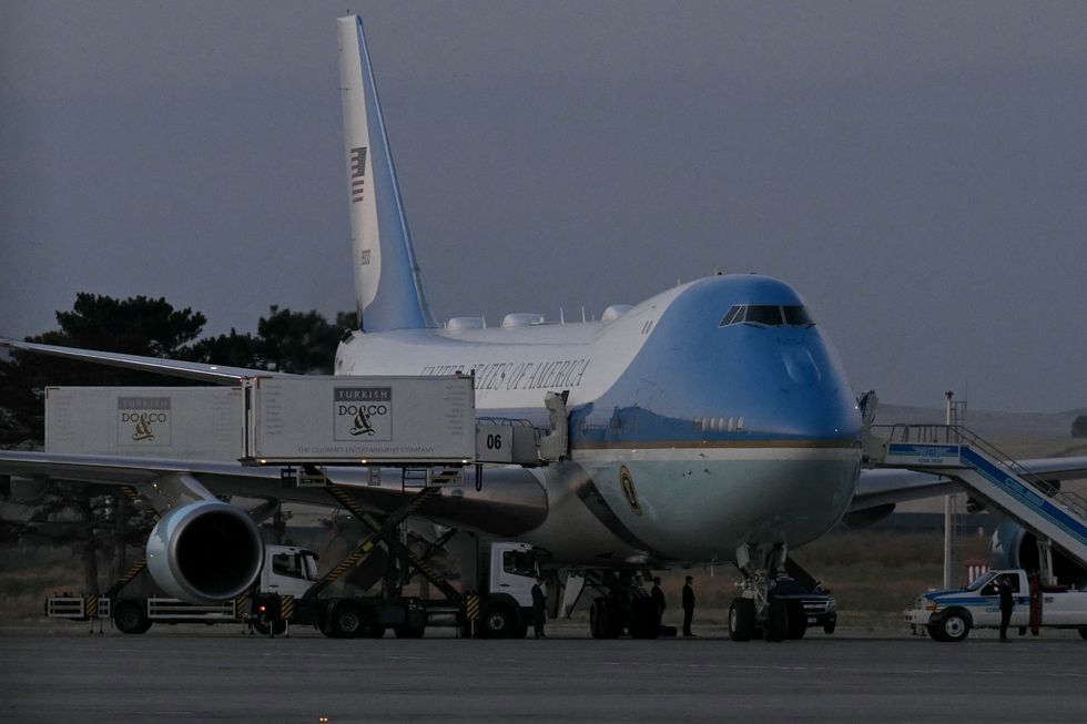 Air Force One in Turkey