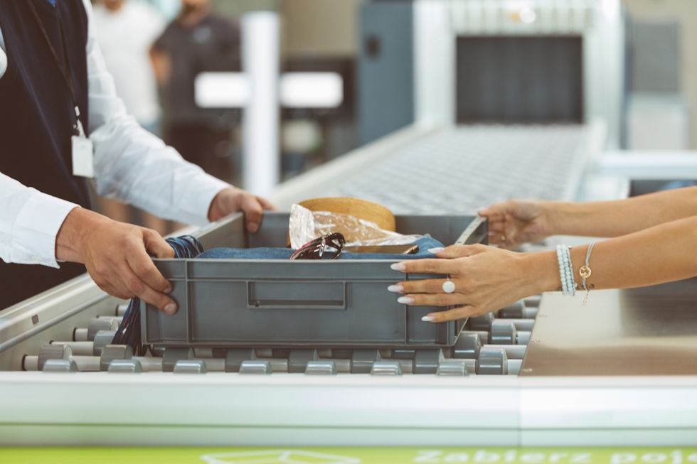 airport security check
