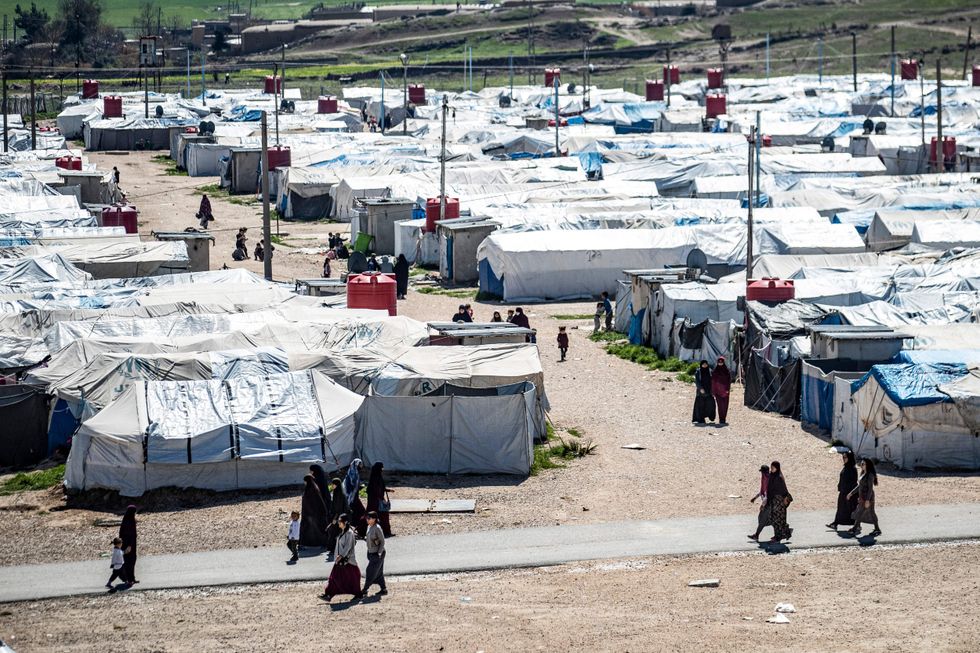 al-Roj camp, Syria
