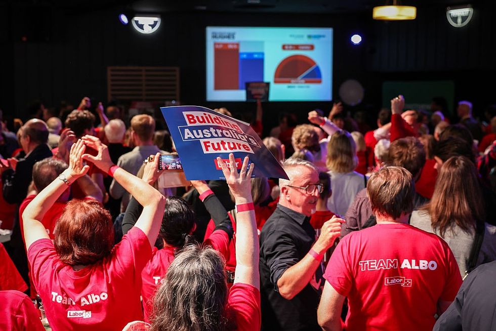 Albanese supporters
