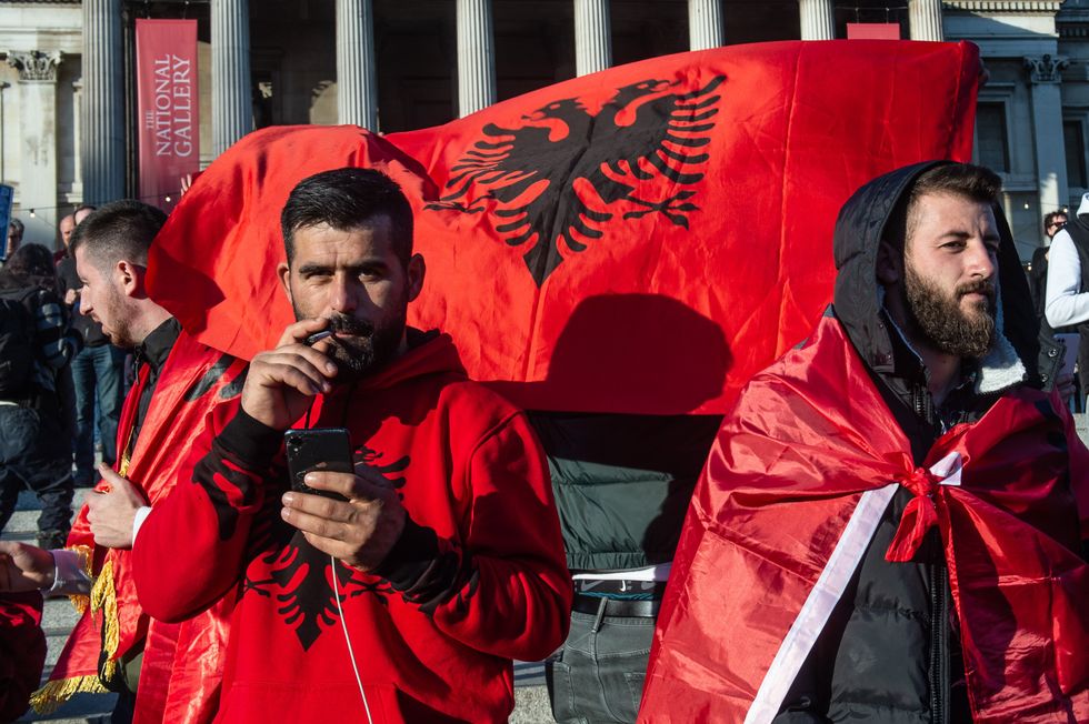 Albanian migrants
