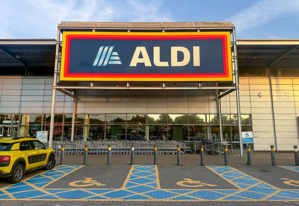 Aldi car park