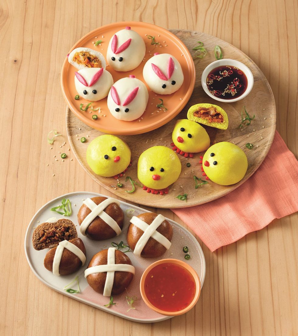 Aldi Easter bao buns