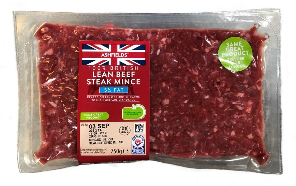 Aldi mince meat packaging