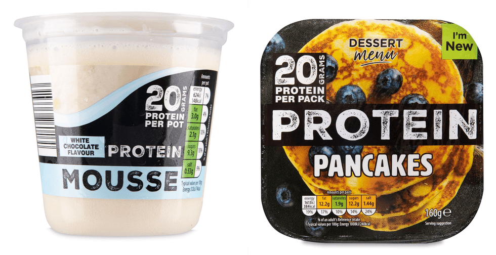 Aldi's protein range