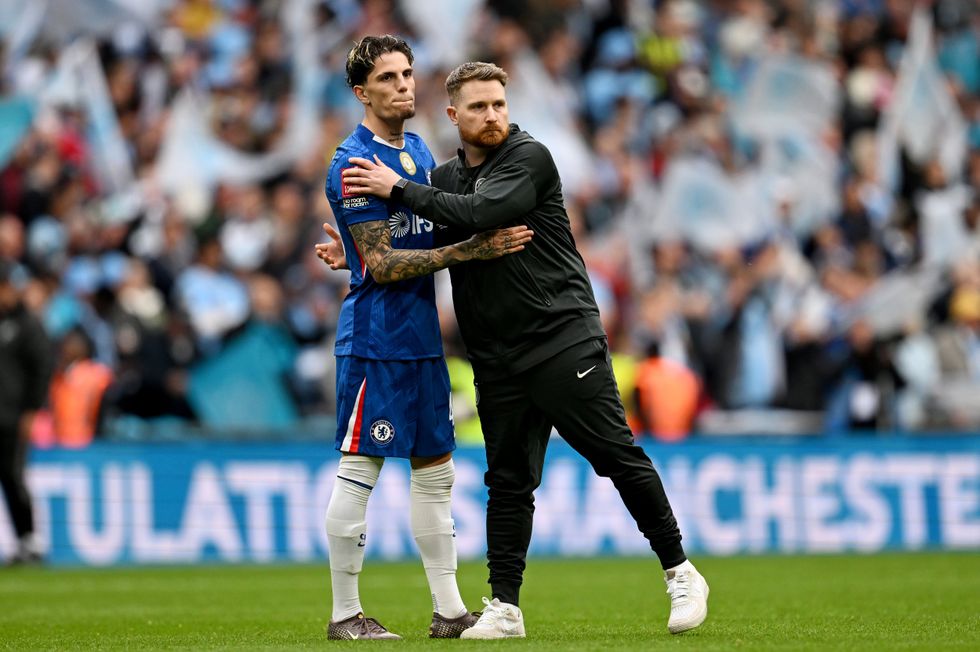 Alejandro Garnacho toiled for Chelsea last season