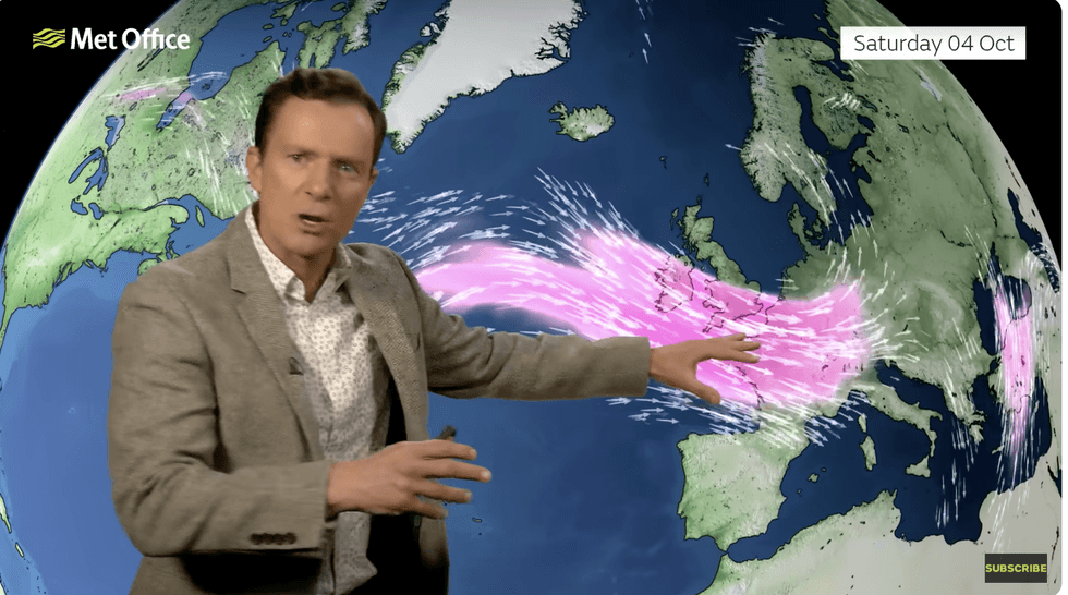 Alex Deakin warns the jet stream will speed up