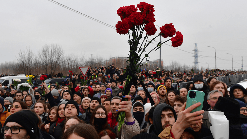 Alexei Navalny's funeral