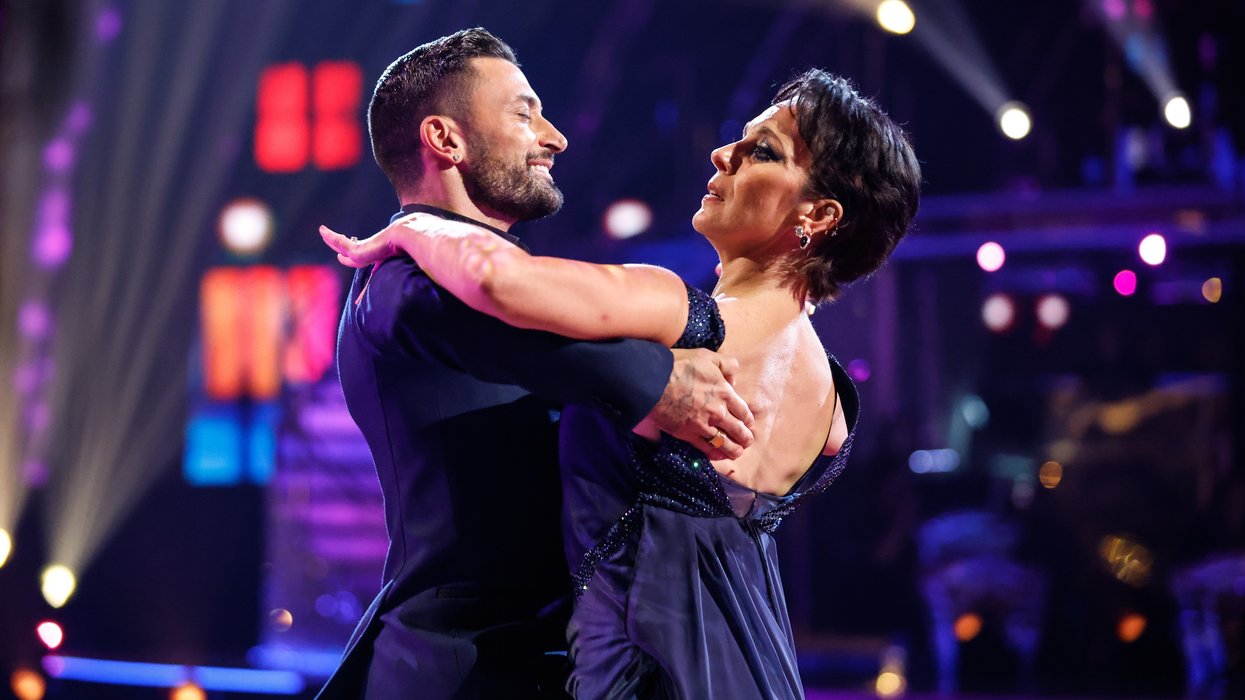 Amanda Abbington had danced with Giovanni Pernice