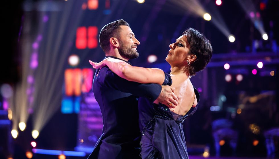 Amanda Abbington had danced with Giovanni Pernice