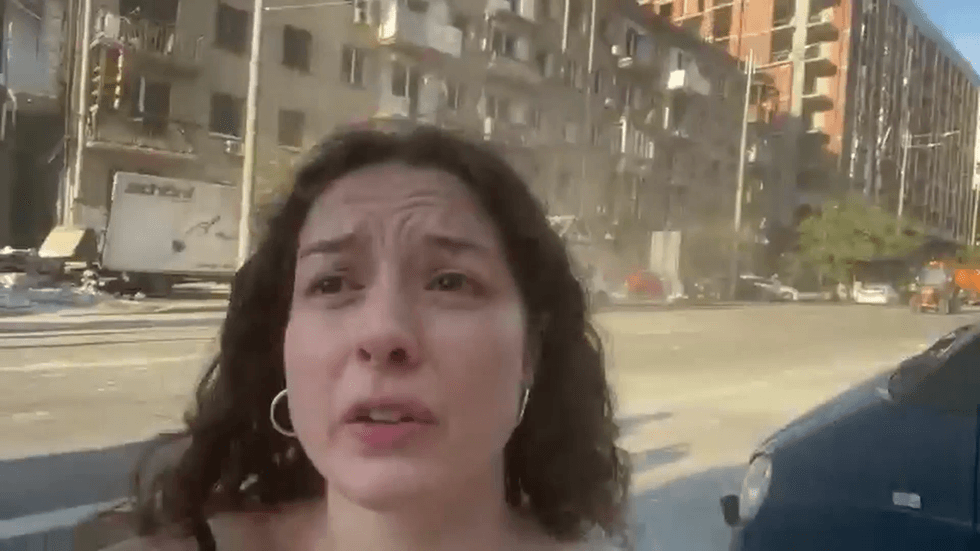 Amira Barkhush, correspondent for UNITED24 Media