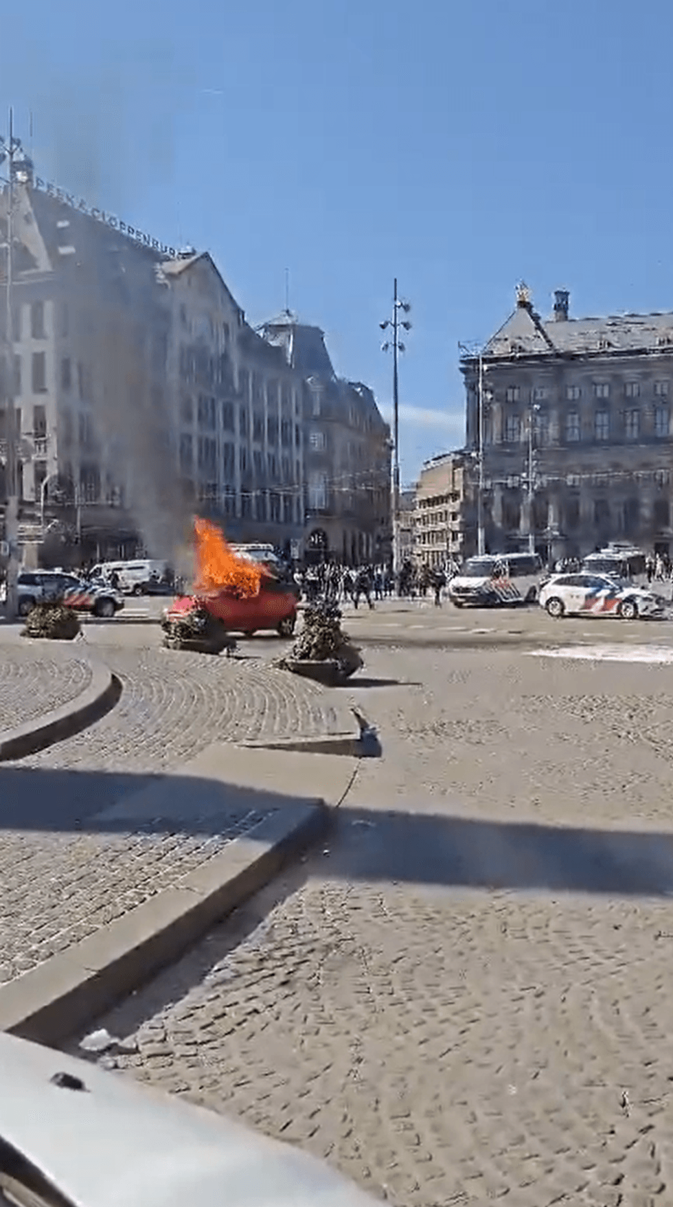 Amsterdam car explosion