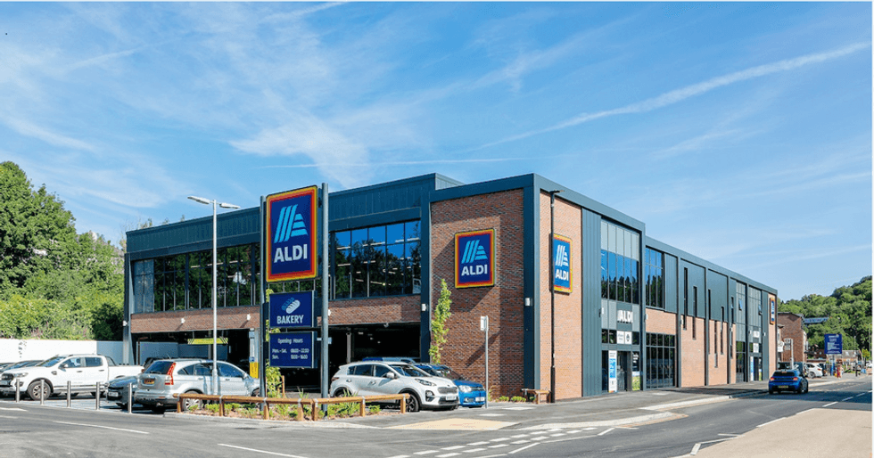 An Aldi store