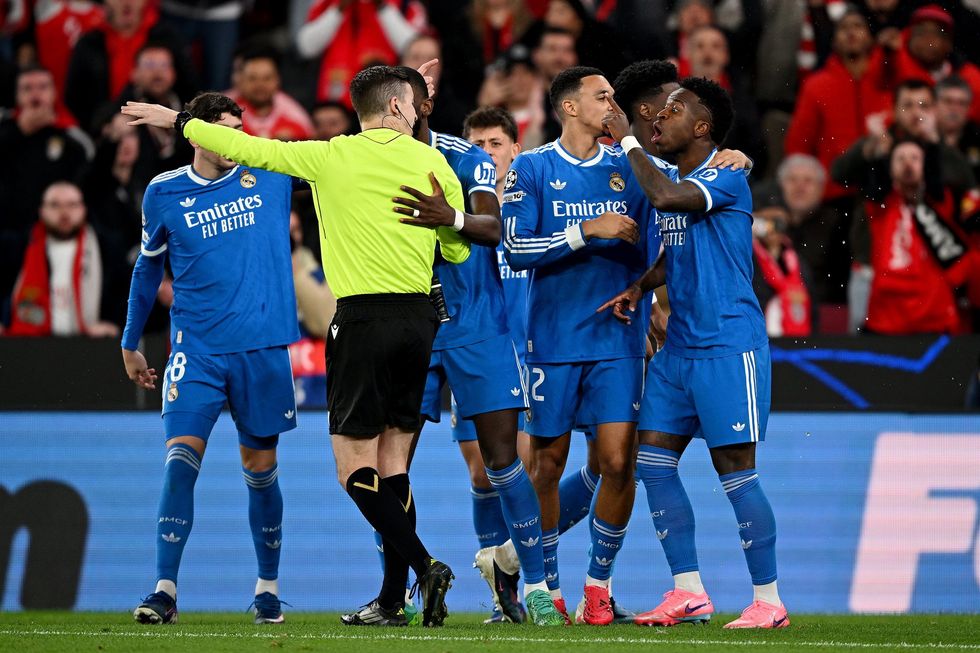 An alleged racist abuse incident overshadowed Real Madrid's win over Benfica