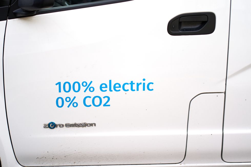 An electric van