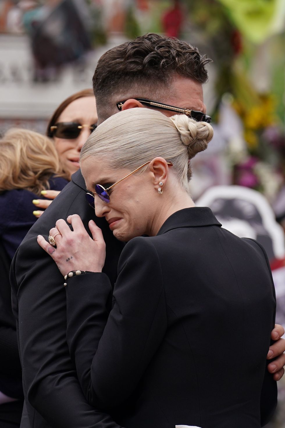 An emotional Kelly Osbourne