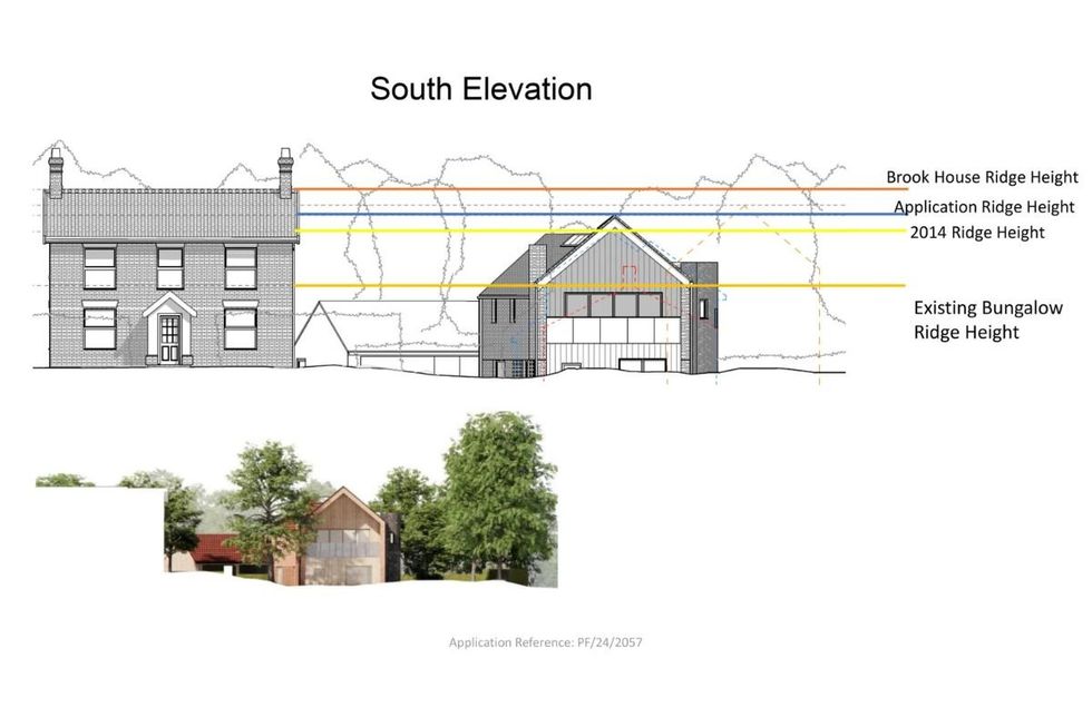 An image of the plan put forward to North Norfolk Council