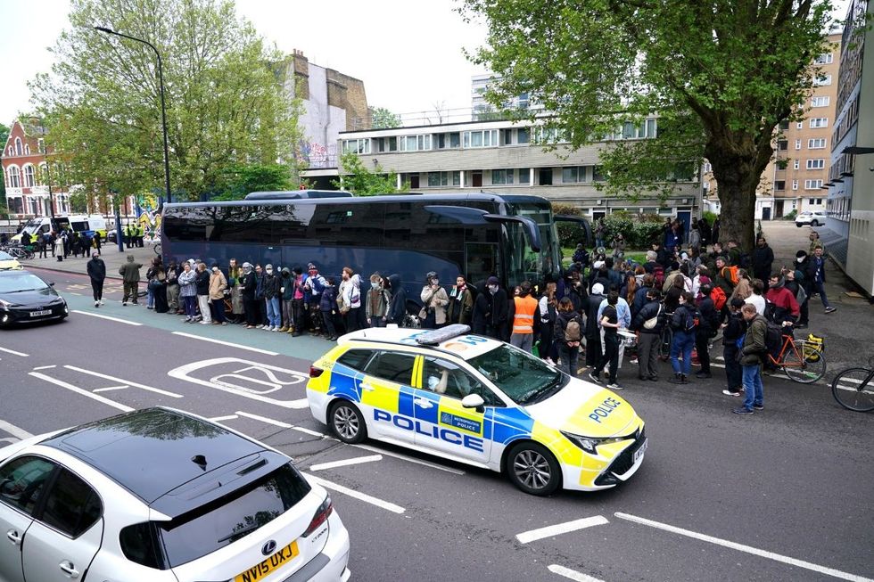 An image outside the Best Western in Peckham