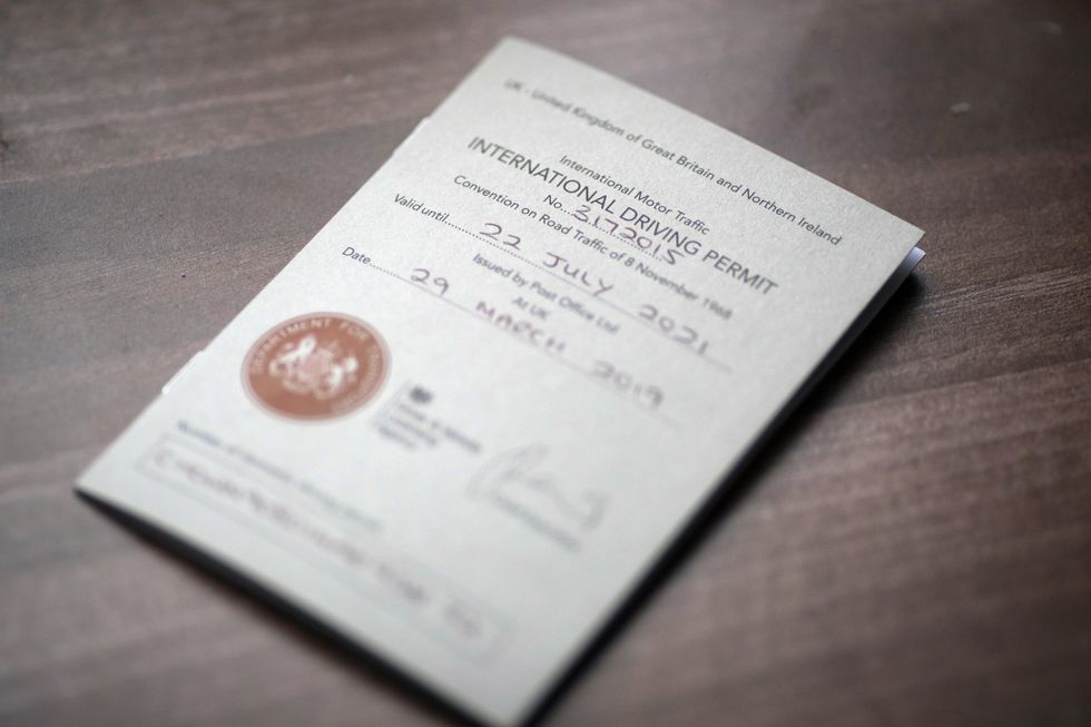 An International Driving Permit