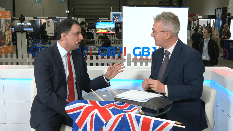 Anas Sarwar speaks to GB News' Christopher Hope