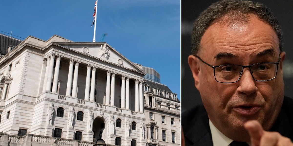 Bank of England staff worked overseas for 12,889 days in 2025 as Andrew Bailey faces criticism