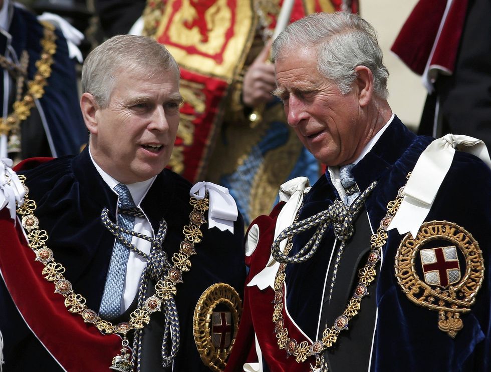 Andrew Mountbatten-Windsor and King Charles
