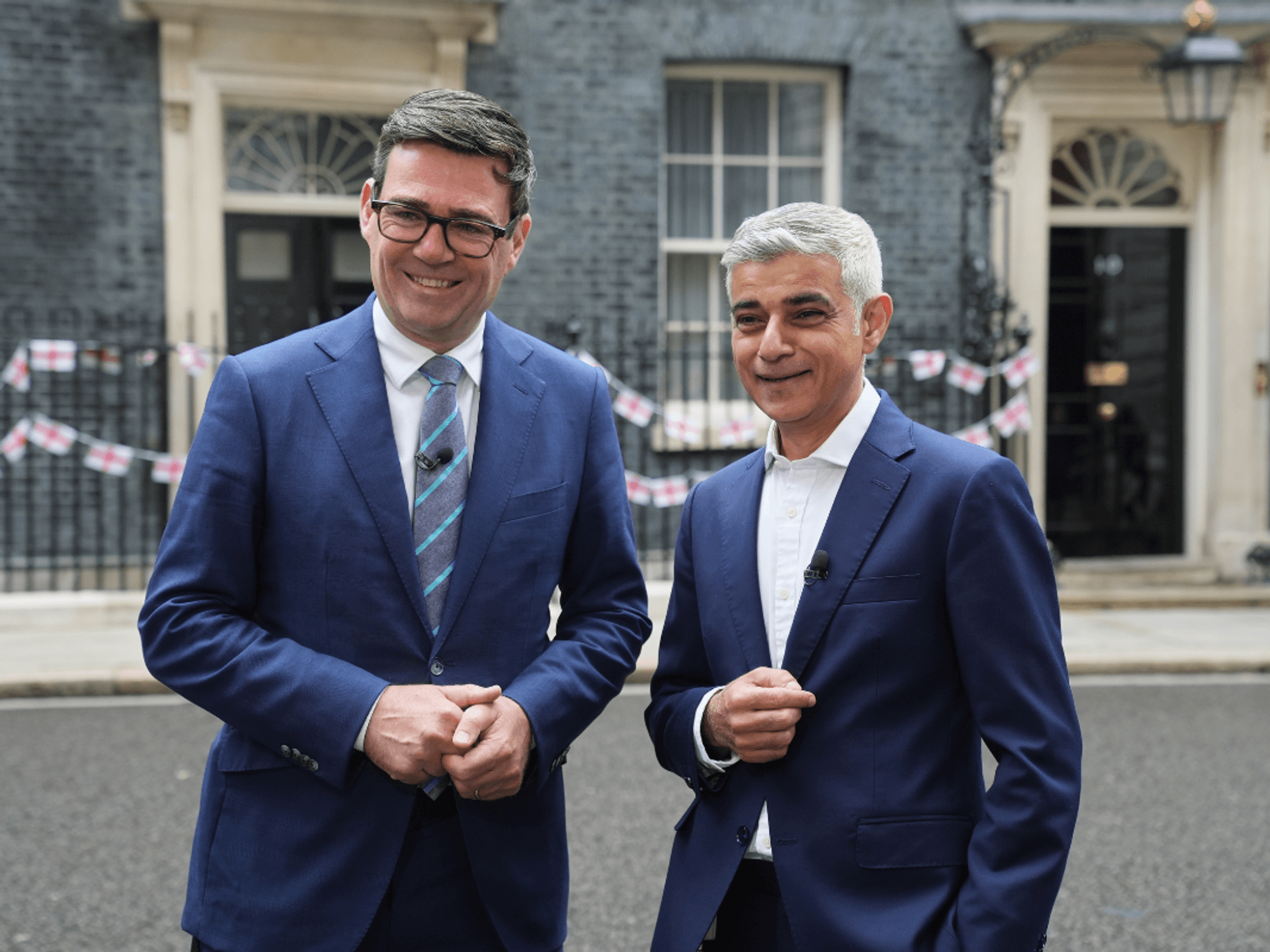 Andy Burnham and Sadiq Khan